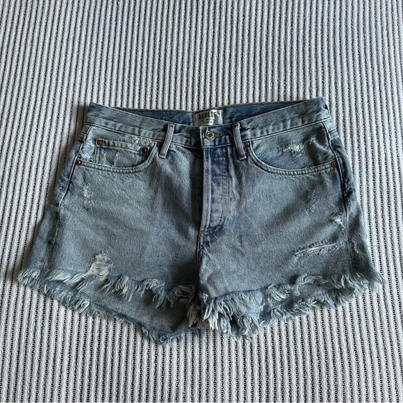 AGOLDE Parker Jean Short in Swapmeet - Picture 6 of 13